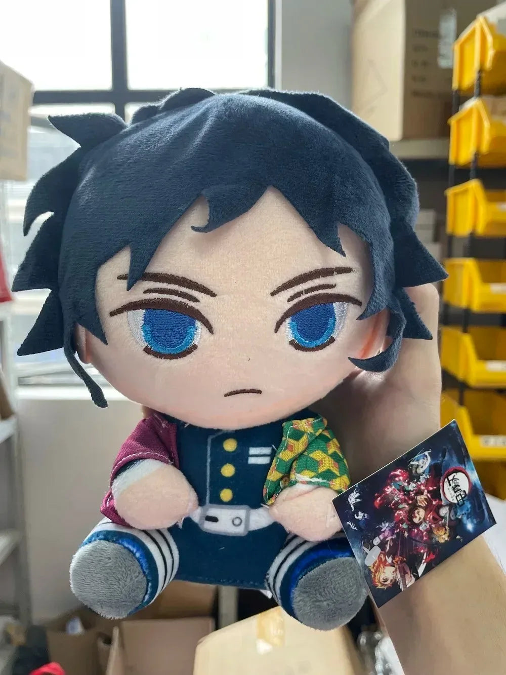 20 cm Hot Japan Dämon Slayer Plüsch Puppen Schöne Anime Kimetsu Keine Yaiba Kamado Tanjirou Nezuko Zenitsu Kyoujurou Spielzeug Kinder geschenke