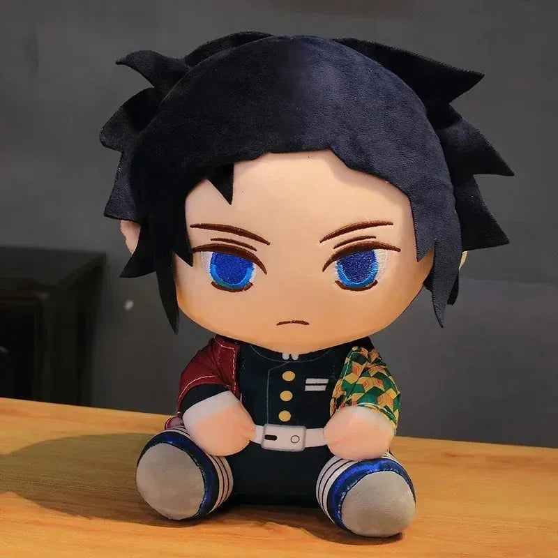 20 cm Hot Japan Dämon Slayer Plüsch Puppen Schöne Anime Kimetsu Keine Yaiba Kamado Tanjirou Nezuko Zenitsu Kyoujurou Spielzeug Kinder geschenke