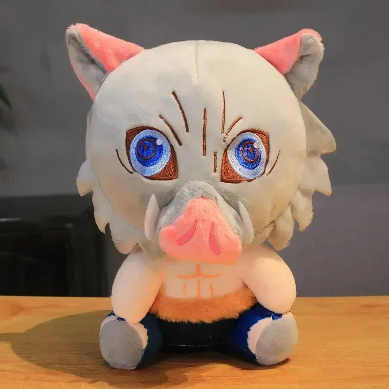 20 cm Hot Japan Dämon Slayer Plüsch Puppen Schöne Anime Kimetsu Keine Yaiba Kamado Tanjirou Nezuko Zenitsu Kyoujurou Spielzeug Kinder geschenke