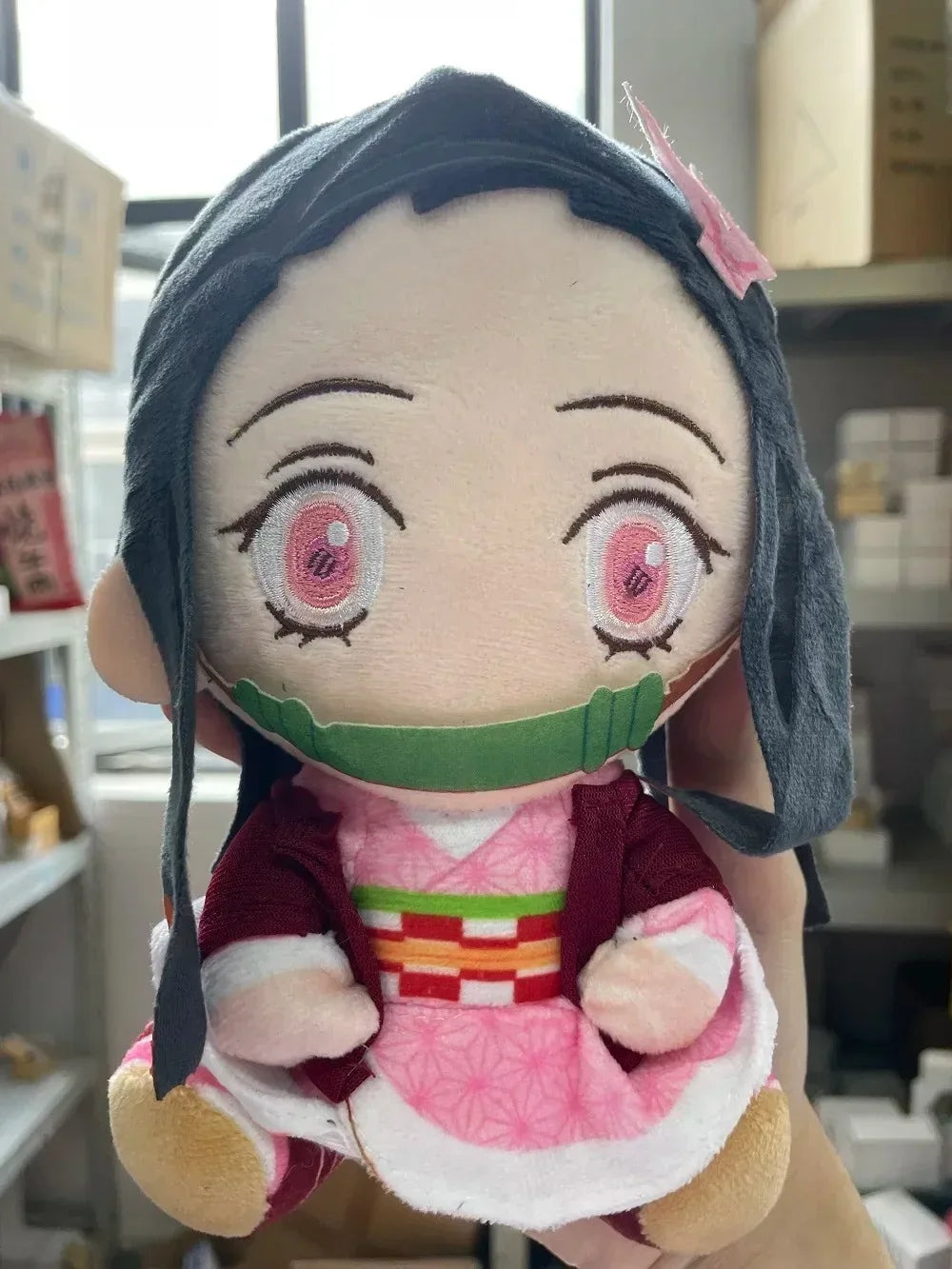 20 cm Hot Japan Dämon Slayer Plüsch Puppen Schöne Anime Kimetsu Keine Yaiba Kamado Tanjirou Nezuko Zenitsu Kyoujurou Spielzeug Kinder geschenke
