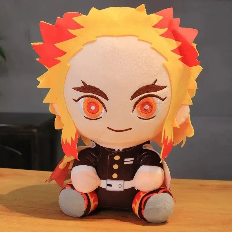 20 cm Hot Japan Dämon Slayer Plüsch Puppen Schöne Anime Kimetsu Keine Yaiba Kamado Tanjirou Nezuko Zenitsu Kyoujurou Spielzeug Kinder geschenke