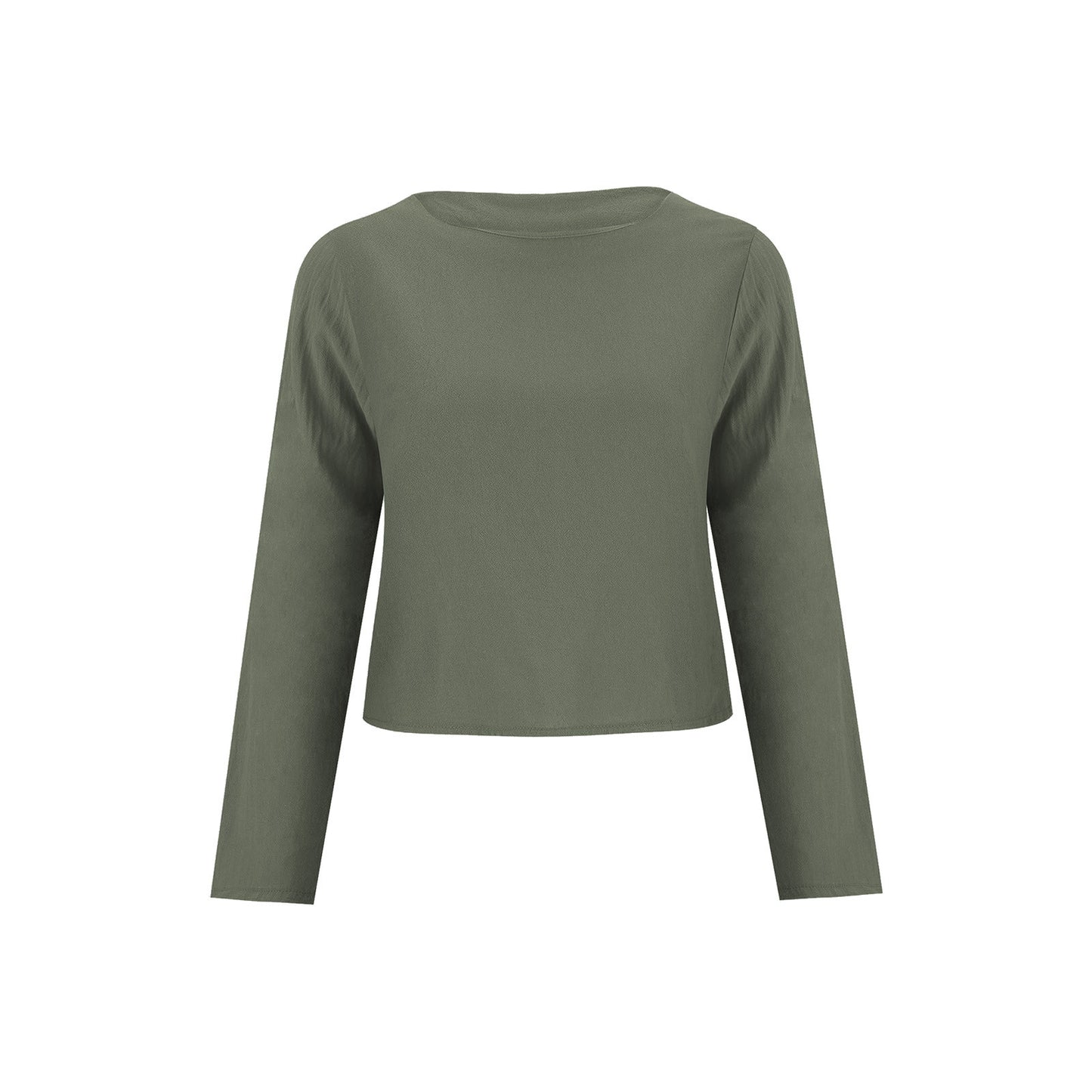 Elegantes 2-teiliges Damen-Sportbekleidungsset aus Baumwolle für den Herbst, Langarm-Oberteil, lockere Hosen, lässige Damenmode-Anzüge